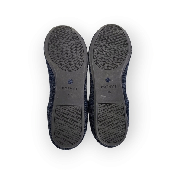 Rothy's special edition metalic midnight blue flat size 9.5 - Picture 3 of 5